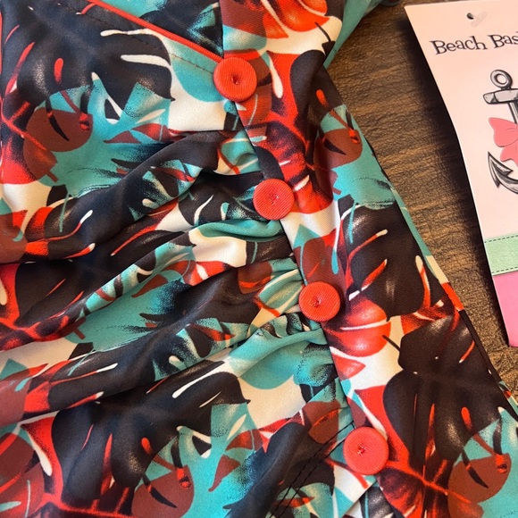 Retro PinUp Bathing Suit - NWT - Picture 3 of 3